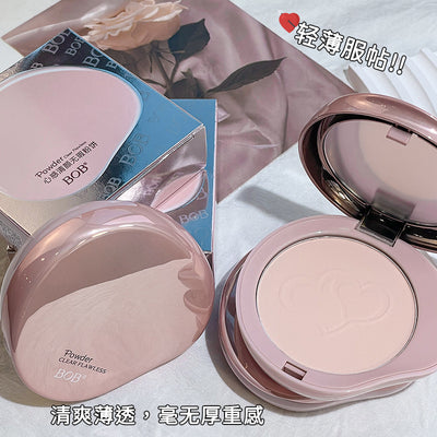 Makeup bob xinhuo clear and flawless powder oil control long-lasting makeup microdermabrasion waterproof anti-sweat dry and wet dual-use foundation