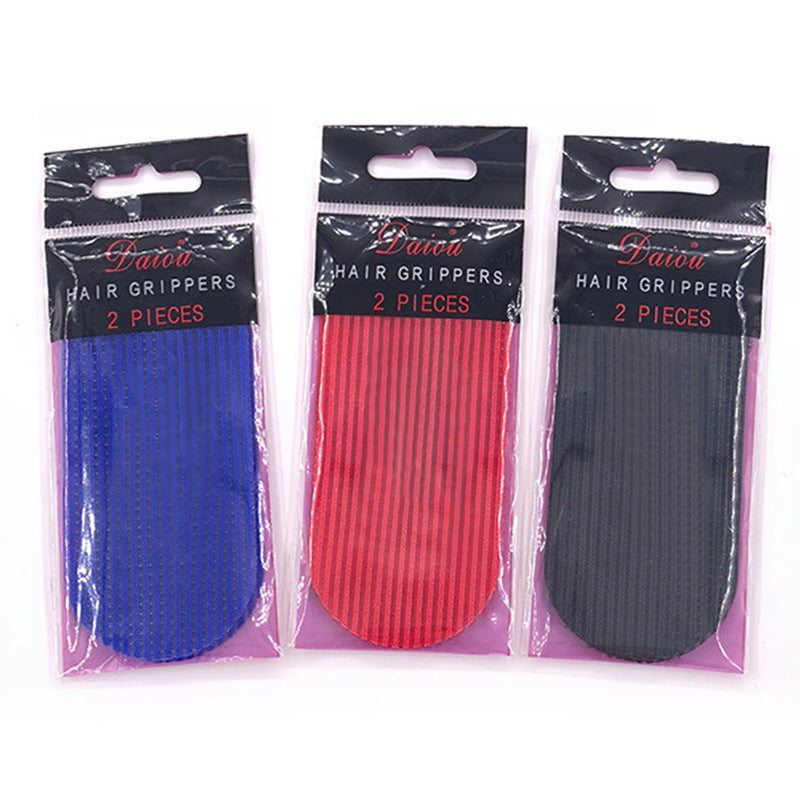 Three-color oil head bangs velcro oil head hair stickers bangs velcro magic stickers hair stickers bangs stickers 2 pieces