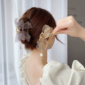 New arrivalclassy sense bow hair clip summer autum tassel gripper lace shark clip mesh hair clip hair clip hair accessories