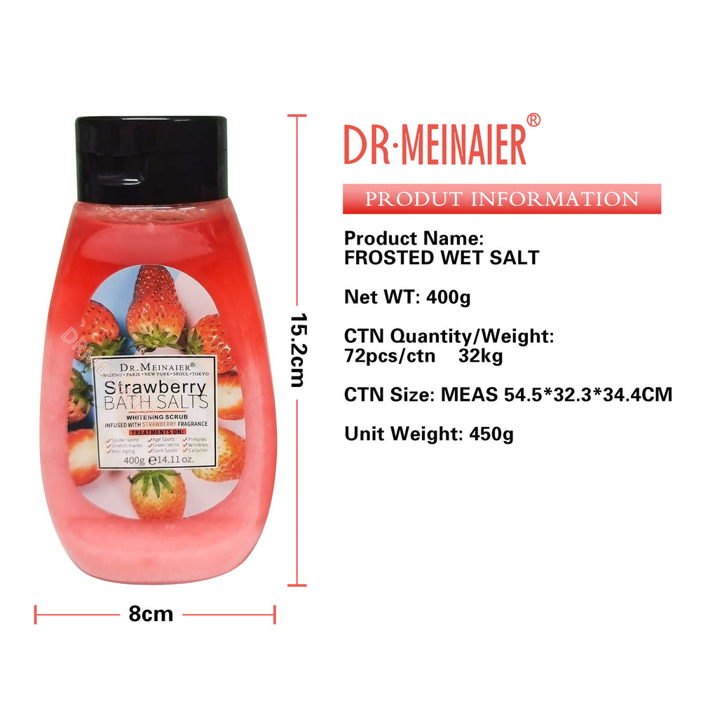 drmeinaier rose scrub bath salt deep exfoliation and chicken skin removal whole body aromatherapy bath salt export