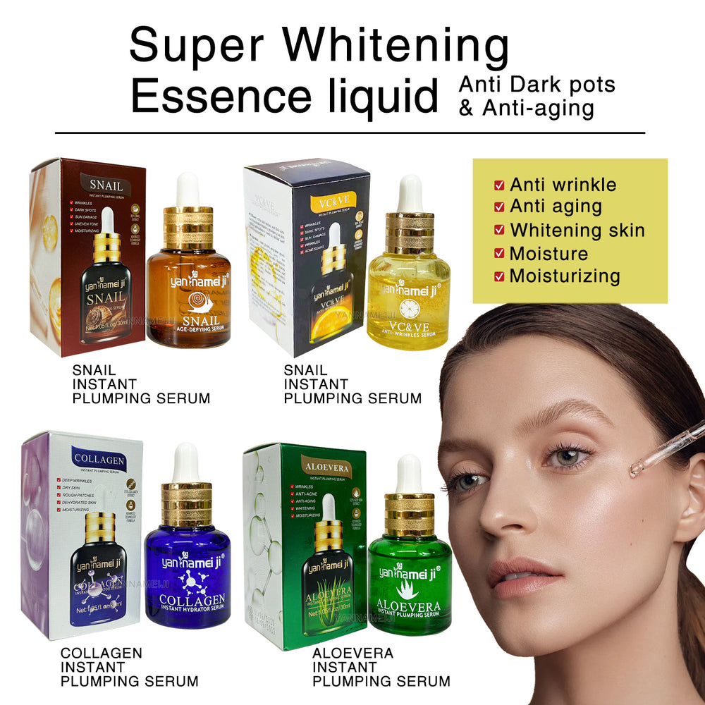 exclusive vc brightening and moisturizing liquid, snail hydrating and firming facial essence, export export