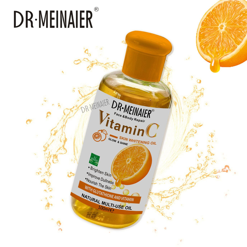 vc essential oil brightening and moisturizing vitamin c vegetable oil facial body hair care vc massage oil 100ml