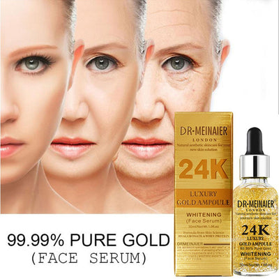 24k gold concentrated serum - firming, brightening, moisturizing, and hydrating essence - wholesale for export and cross-border e-commerce