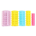 Popular eight-character air bangs curling tape toothed hair curling mother buckle hair curling tool multi-specification plastic curling iron