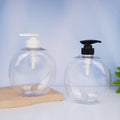 Shampoo and shower gel empty bottles, push-type high-looking hand sanitizer refill bottles, personalized pet plastic bottles
