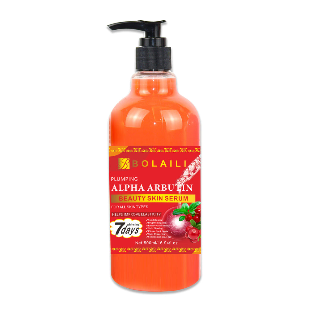 aha fruit acid solution anti-wrinkle repair arbutin essence brightening moisturizing brightening collagen serum