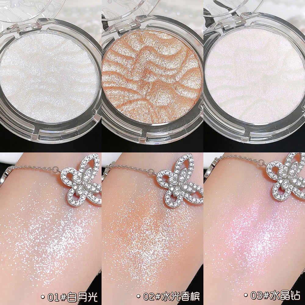 Jonbos light stereo highlight powder face brightening pearlescent fine shimmer chameleon mochi mashed potato highlight cream