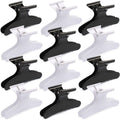 Black and white opp bags, 12-pack