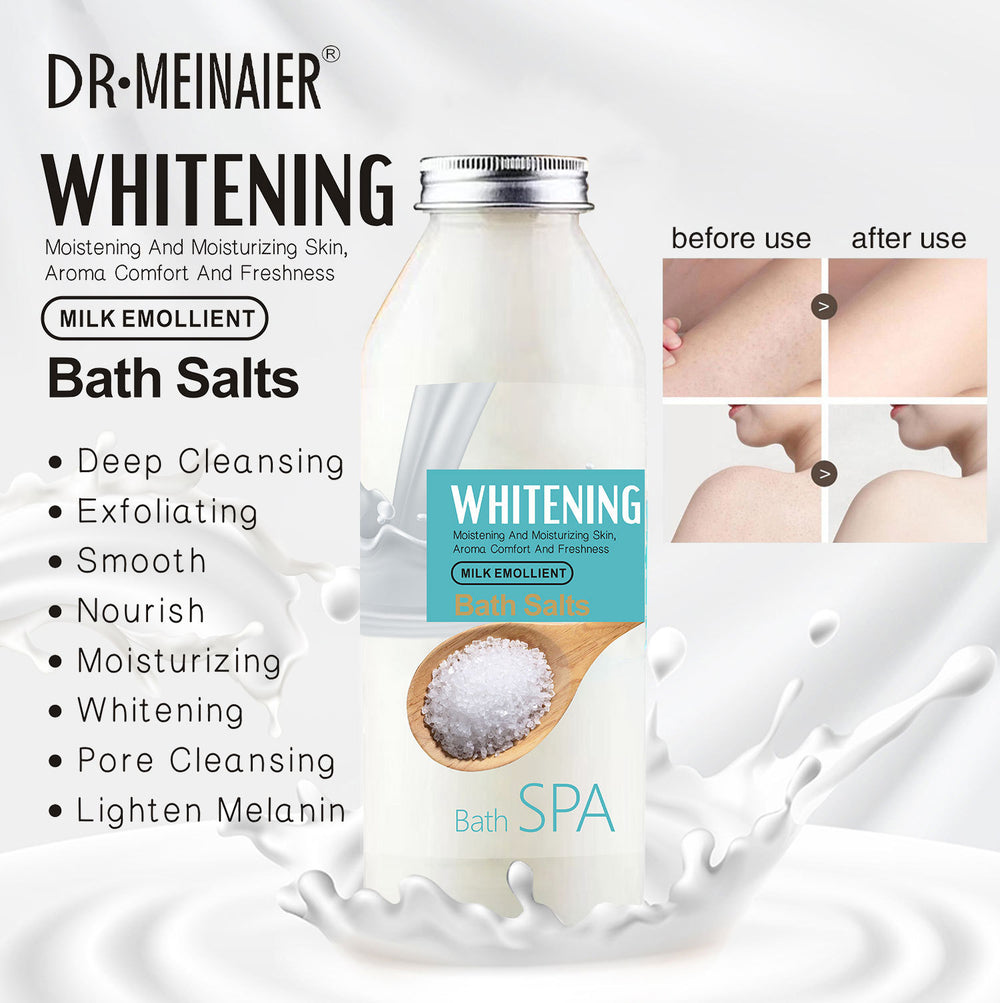 500g sakura scrub bath salt bubble sea salt fragrance cleansing exfoliating milk shower gel wet salt