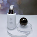 New arrival cosmetic glass bottle lotion refill bottle 40ml press thick sole essential oil bottle 30g cream bottle glass bottle