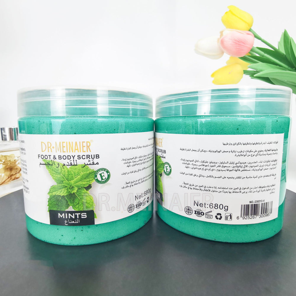 foreign trade scrub wet salt full body bath bath salt exfoliating chicken skin sea salt bath bath salt 680g wholesale