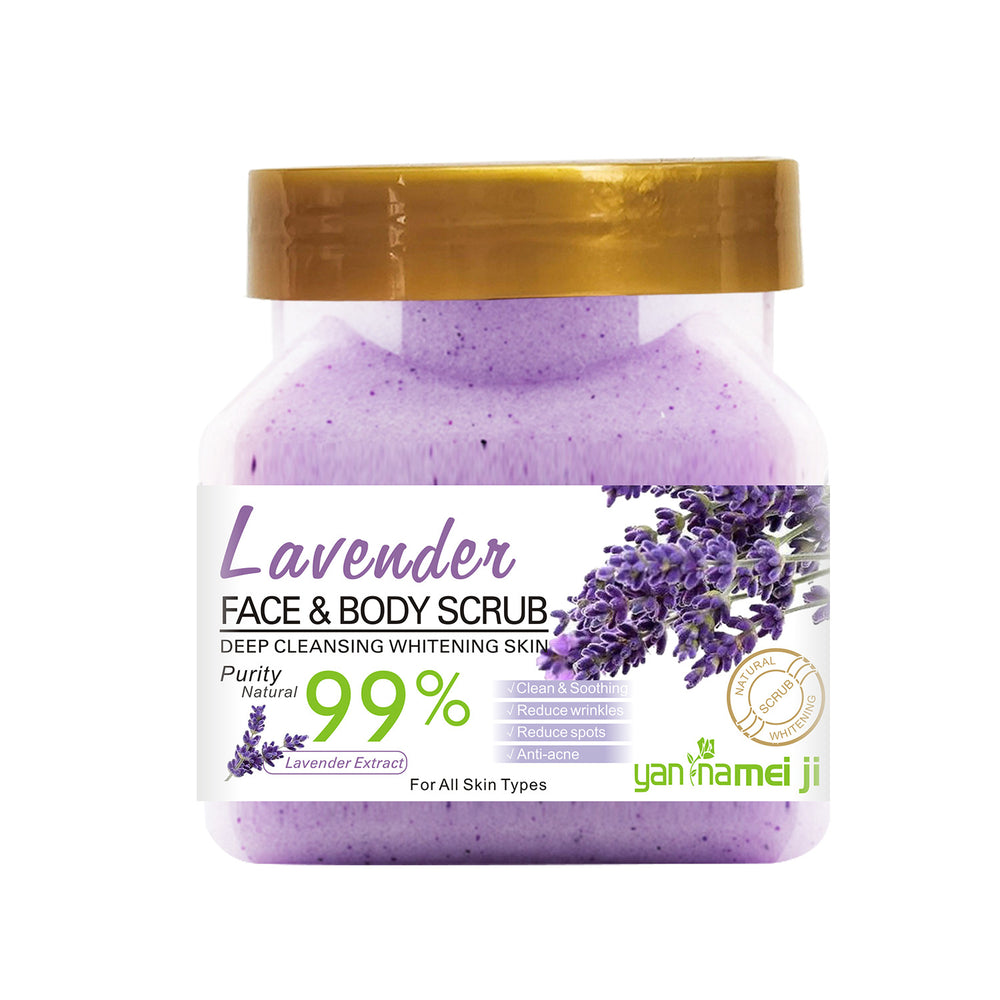 square bottle rice scrub to remove dead skin, clean fruit scrub to remove chicken skin, rose exfoliating cream 350g