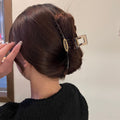 Classy sense mori girl hair clip for women summer oversized hair clip for the back of the head shark clip headwear hairpin