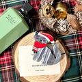 European and american cross-border christmas atmosphere hair accessories cute cartoon cat christmas hat hairpin back of head gripper shark clip