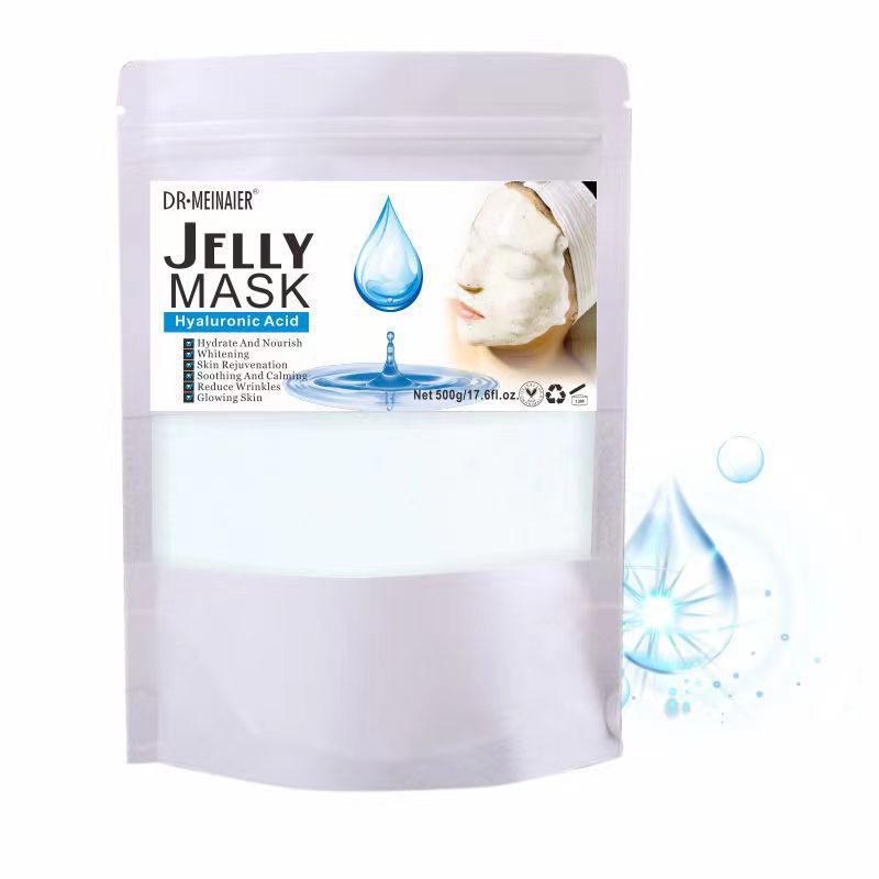 exclusive collagen crystal petal mask powder hydrating and moisturizing jelly soft mask powder 500g foreign trade wholesale