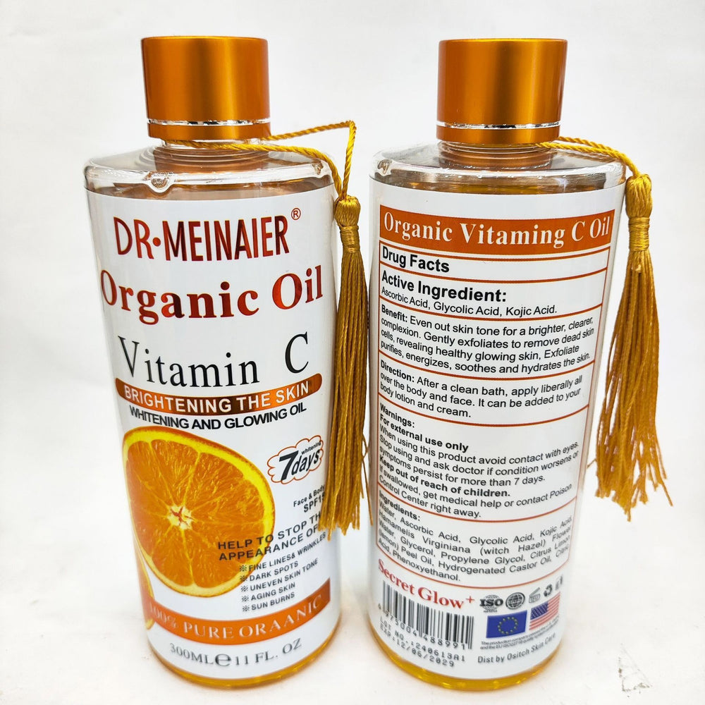 vc organic oil 24k gold massage essential oil tassel organic luminous turmeric oil 300ml