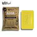soap bagged soap turmeric aha fruit soap arbutin brightening moisturizing cleansing scrub 80g