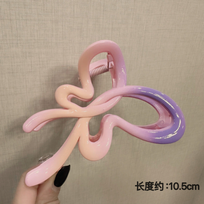 Classy sense of exquisite back head hair clip large hairpin female summer hair volume shark clip hair headwear hair accessories