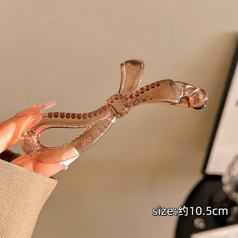 Banana clip vertical clip high ponytail clip for women korean medium non-slip hair clip hairpin popularelegant gripper hair accessories