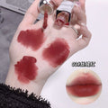 Gege bear makeup - soft nude velvet lip glaze: matte, waterproof, and whitening lipstick