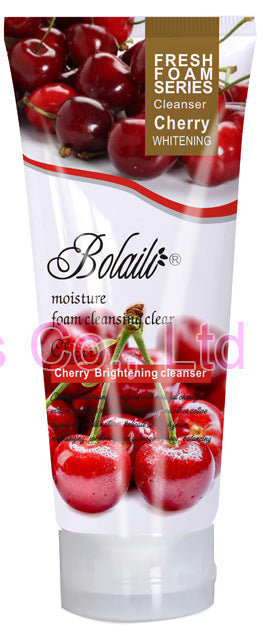rice foam facial cleanser 200ml cleansing, moisturizing and pore shrinking facial cleanser export wholesale