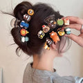 Cute cartoon claw clip for women, 2025 summer new arrival, high-end style, back of head elegant hair styling clip, animal hair clip for women