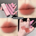 Gege bear pink mist fluffy lip mud female velvet matte matte low saturation pseudo-no makeup fall and winter whitening lip glaze