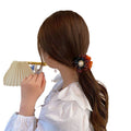 Japanese and korean hair accessories, gripper headwear, casualelegantgirl, back of the head, hair chuck, flower pearl shark clip