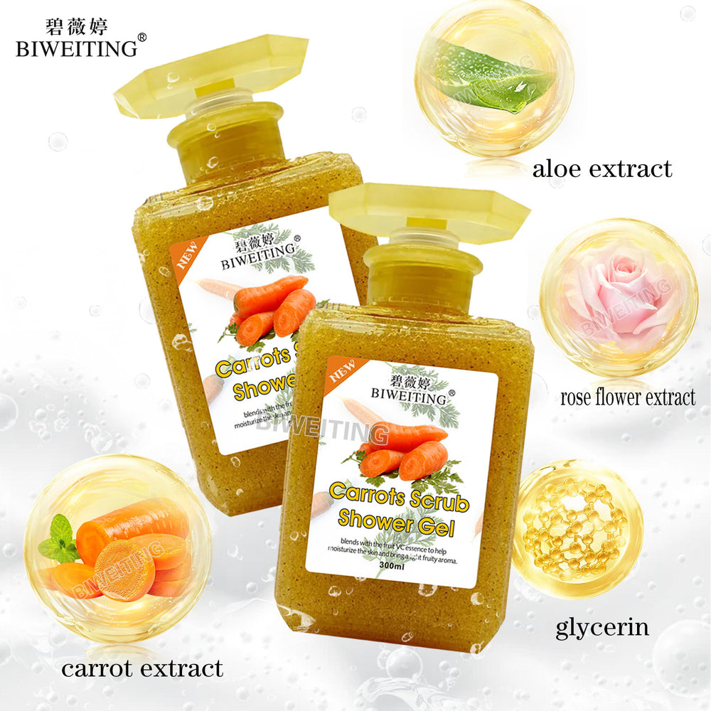 export scrub shower gel - deep cleansing, refreshing oil control, fragrant, skin softening, long-lasting scent, moisturizing body wash
