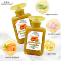 export scrub shower gel - deep cleansing, refreshing oil control, fragrant, skin softening, long-lasting scent, moisturizing body wash