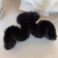 Brown color stuffed gripper large hair hair clip female back of head eleganceelegantnew arrival shark clip headwear