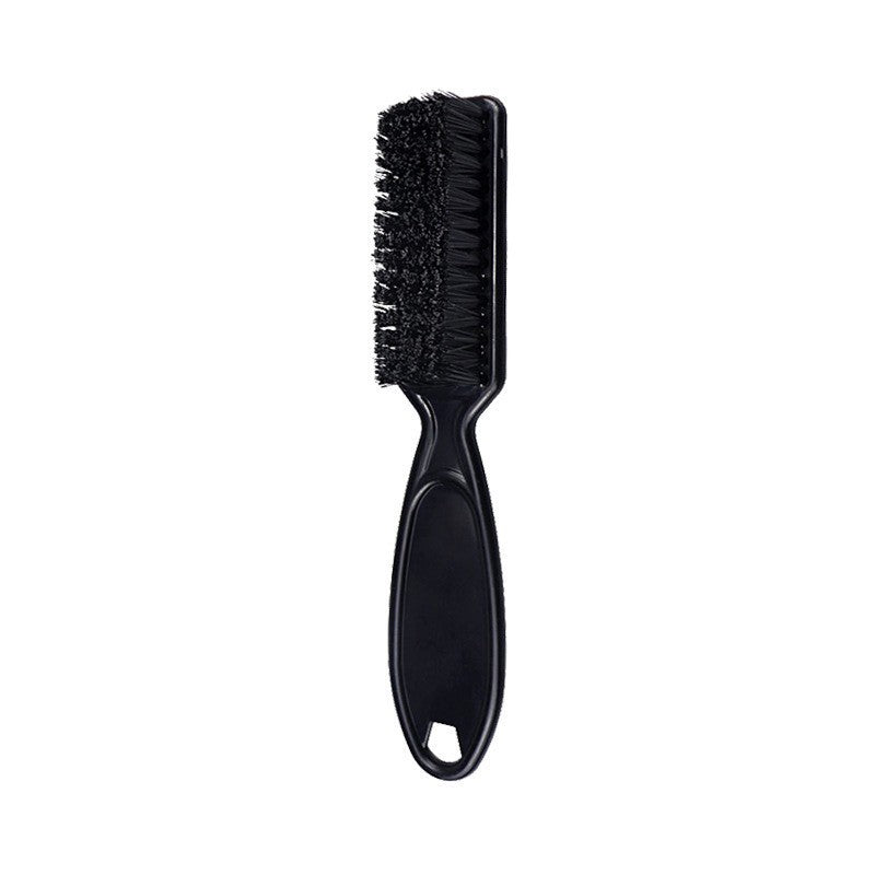 oil head brush electroplated gold brush styling oil head brush double-ended beard comb broken hair cleaning hairdressing comb