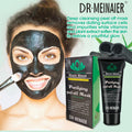 menair (english version) black bamboo charcoal blackhead remover peel-off mask peel-off mineral mud nose mask 60ml