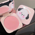 Jojo diary puff puppy blush low saturation daily easiest for match vitality girl enhance complexion rouge palette
