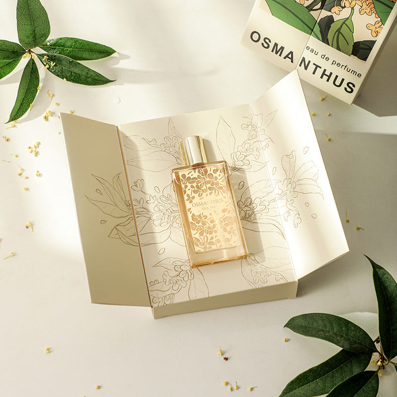 Shi mang man long gui yu new arrival perfume gift box fresh osmanthus fragrance long-lasting fragrance student women's perfume hot style