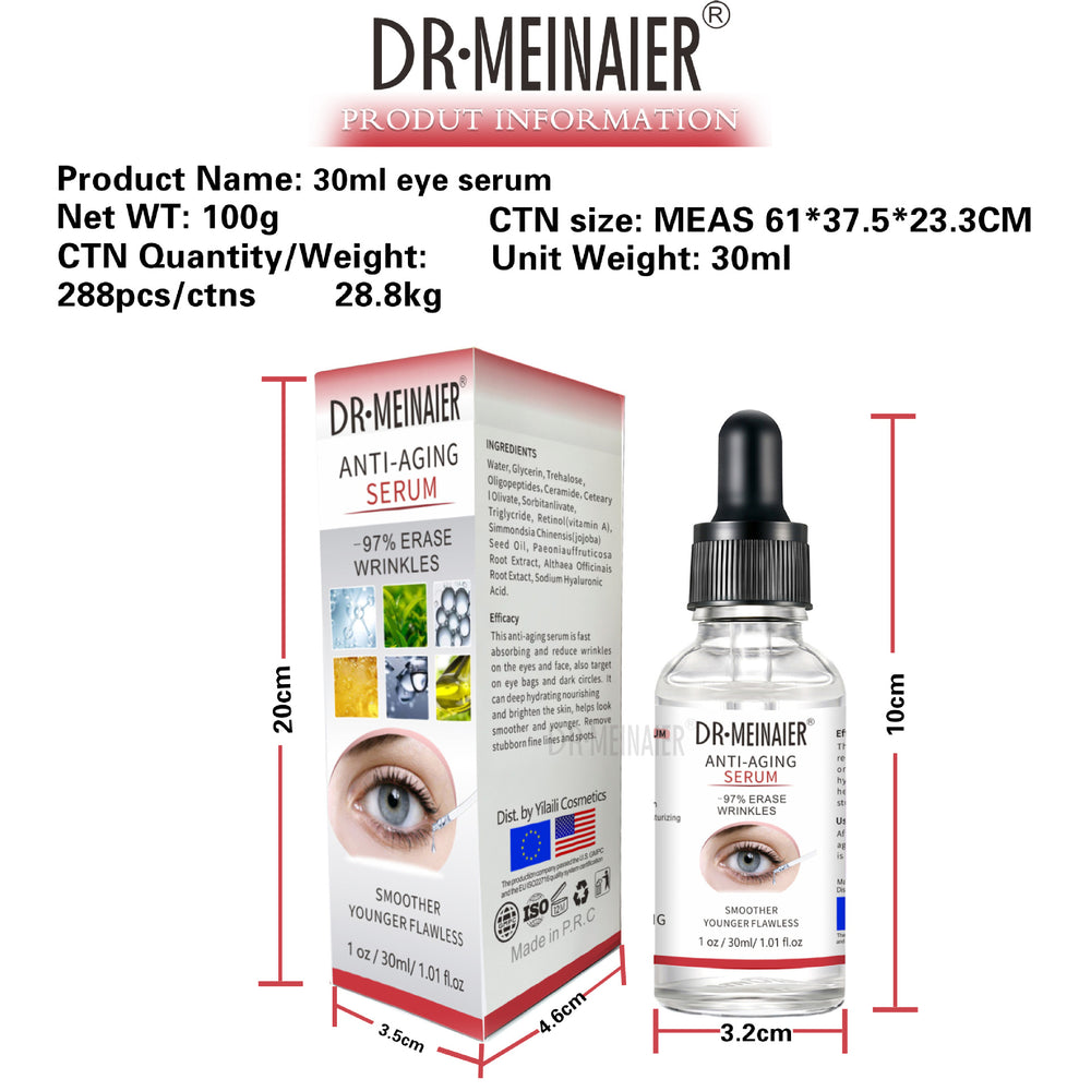 eye care repair essence firming and brightening essence to reduce fine lines eye essence 30ml foreign trade