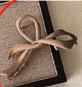 Sense of design ribbon bows hairpin female ins cold style hair volume large size gripper metal shark clip hair accessories
