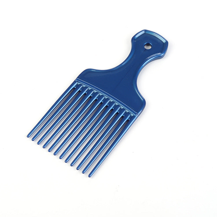 Retro oil head comb fashion oil head comb colorful oil head comb salon hair styling comb tool printed logo