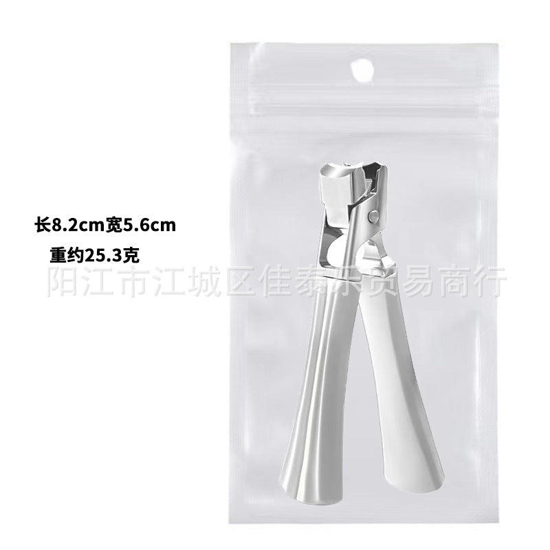 New nail clippers for thick and hard toenails - anti-splash design, large size, stainless steel, home use