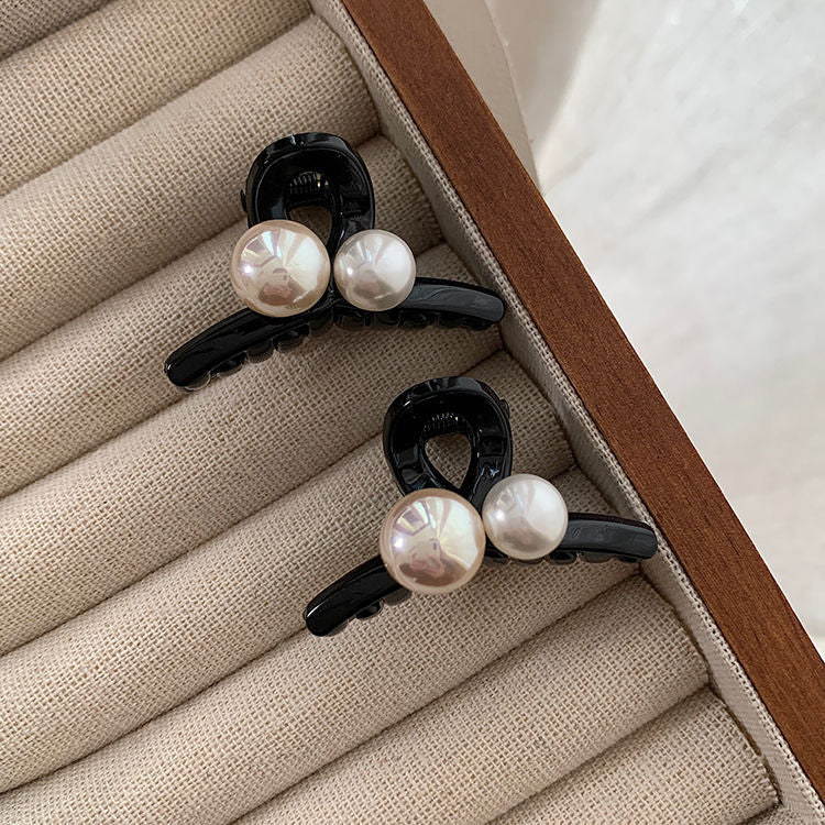 Casual pearl princess head clip small bangs clip broken hair clip hair accessories small clip back head hair clip hair clip for women