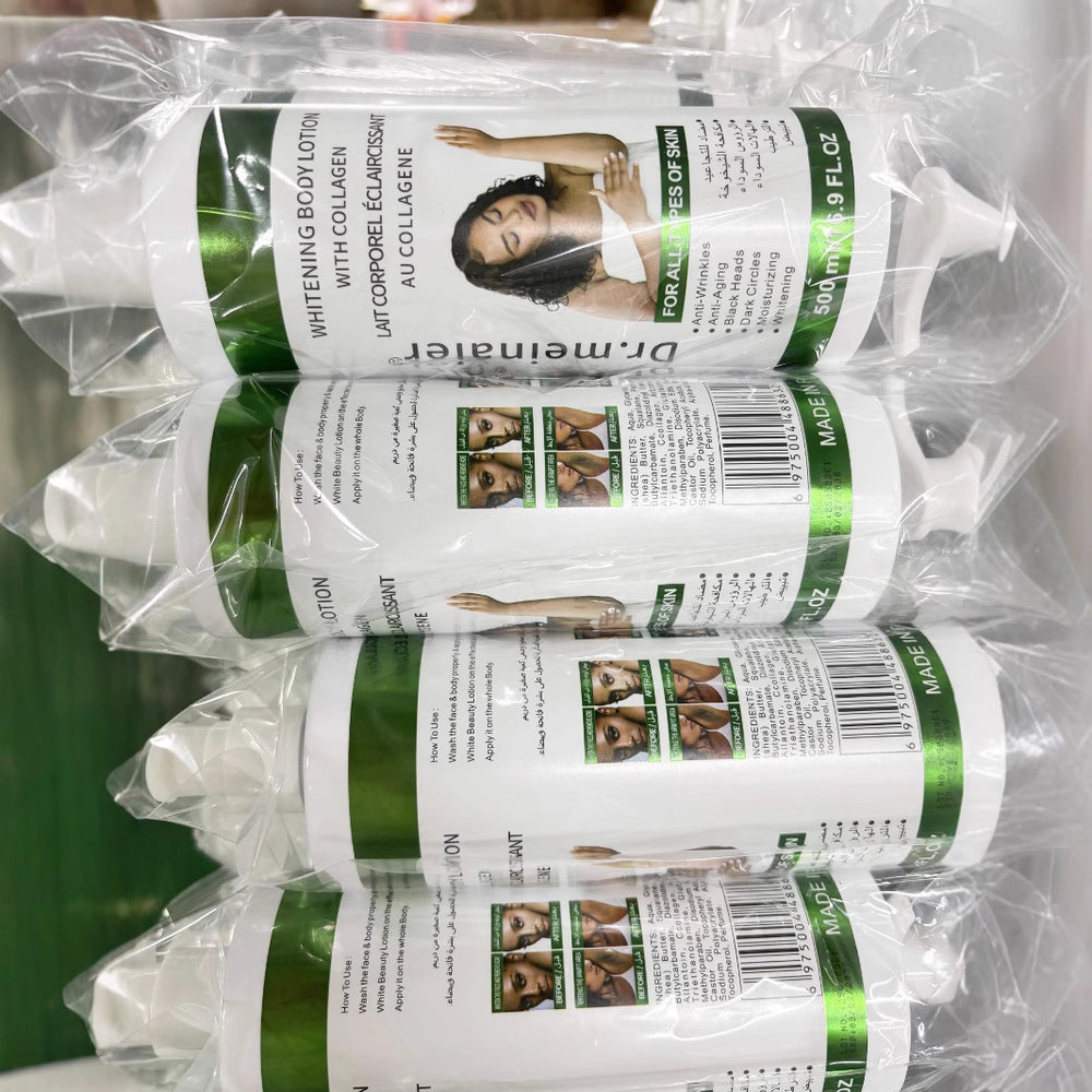 collagen body lotion 500ml - hydrating, moisturizing, anti-chapping body cream - wholesale for export