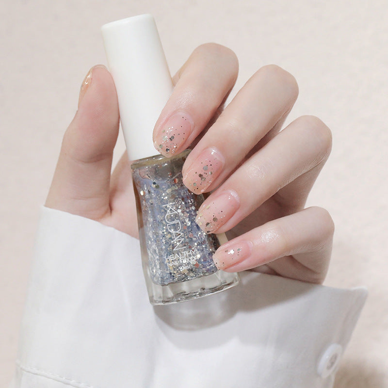 Kudan water-based nail polish 10ml - no bake, long-lasting, peel-off, clear base coat - wholesale from manufacturer