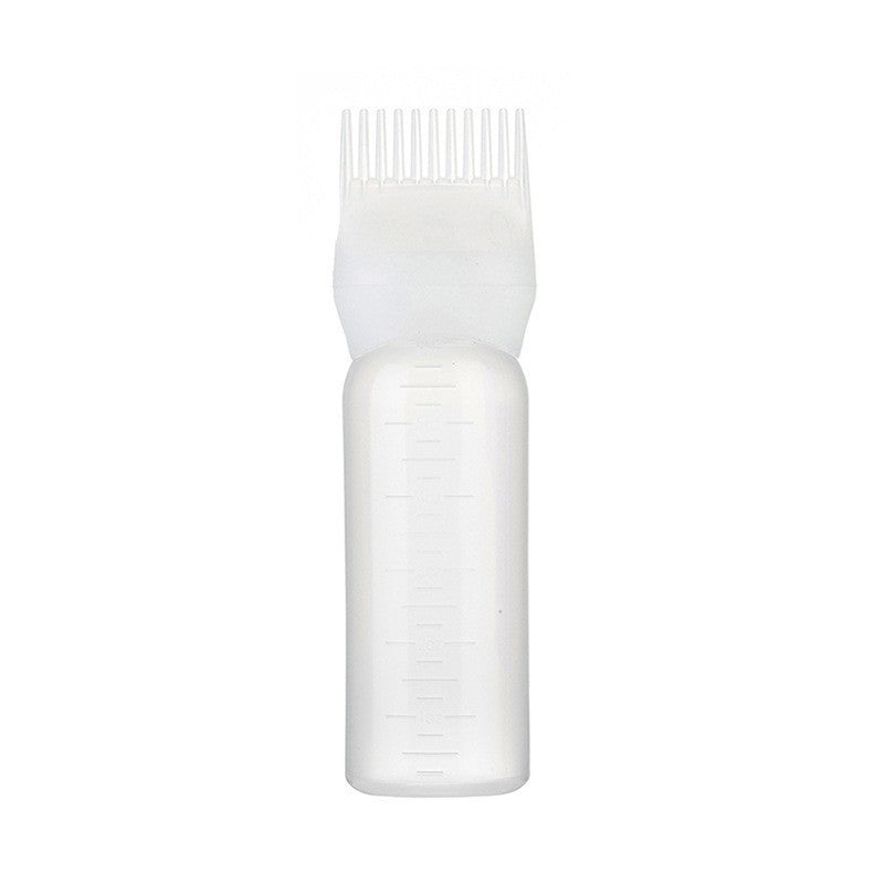 Factory direct supply toothed hair dye bottle dry cleaning shampoo bottle dye cream coloring scale baking oil bottle perm dyeing tools in stock
