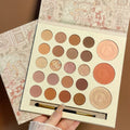 Ershiqi unwavering oath 23-color eyeshadow palette - shimmer, glitter, eyeshadow, blush, contour, and highlight all-in-one palette - wholesale