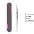 Super sharp sandblasting no. 5 straight clip + plastic box