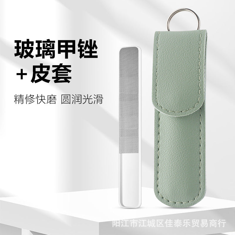 Ready-to-ship nano glass nail file - shaping, sanding, polishing strip - double-sided crystal sanding file - nail art tool