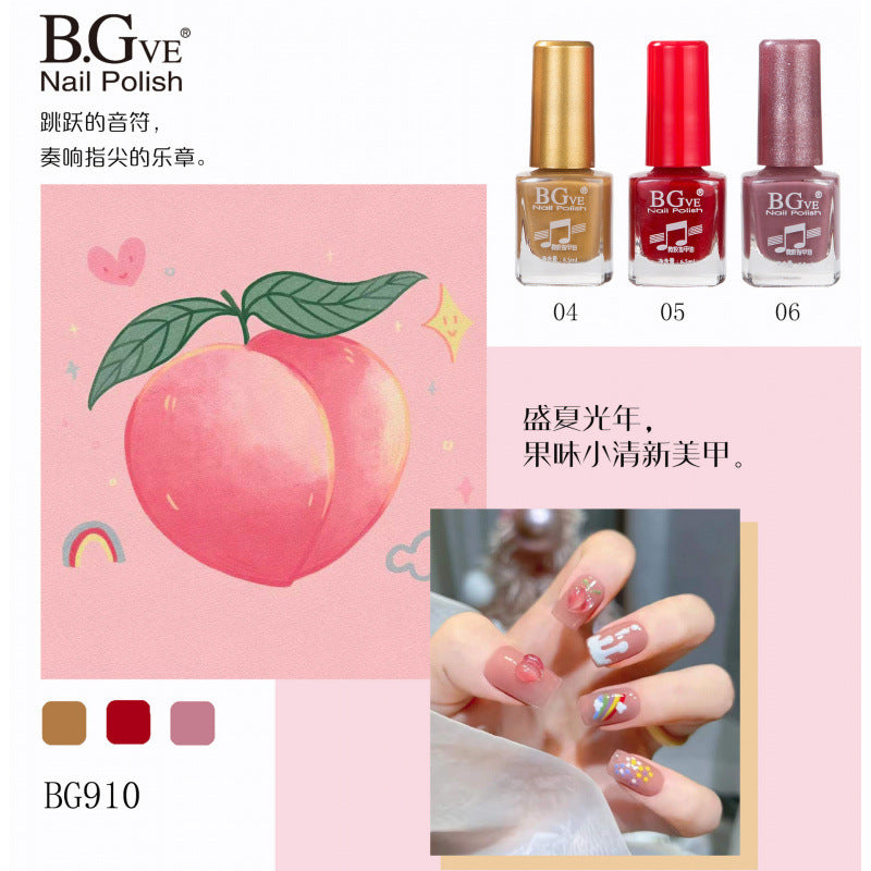 Long-lasting, oil-based, no-bake, peel-free nail polish. vibrant, small-batch nail polish for students. small bottle nail polish, 6.5ml