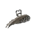 Classy rhinestone wings shark clip elegant female back of head large plate hair clip hair clip hair accessories hairpin