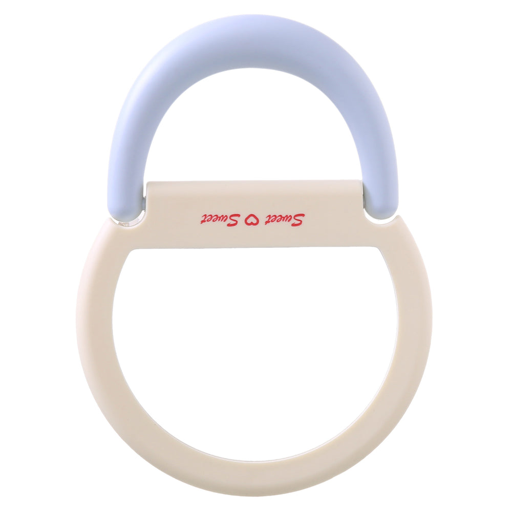 Girly heart handle bag mirror student dormitory can stand dressing mirror desktop beauty princess mirror desktop makeup mirror
