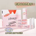 Jonbos eyebrow razor blades - professional eyebrow shaping tool for women, stainless steel eyebrow razor, eyebrow trimmer, eyebrow shaping gadget
